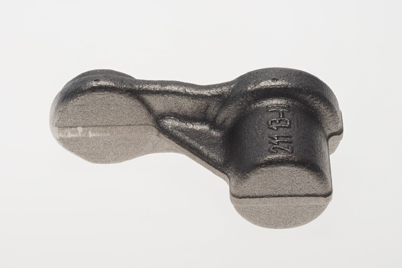 Metallteil mit Prägung